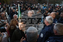 Протест - синя и зелена зона