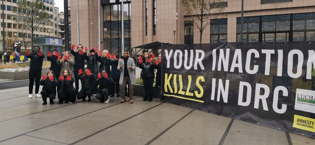 Белга: Протест в Брюксел поиска ЕС да предприеме действия срещу насилието в ДР Конго