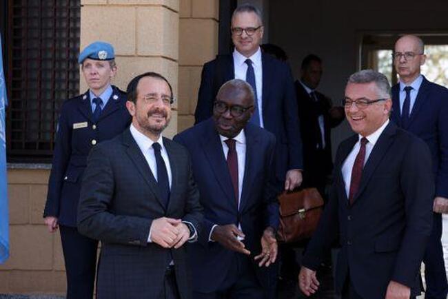 КНА: Кипърските лидери Христодулидис и Ерхюрман се договориха за обща среща с личния пратеник на генералния сектерар на ООН през декември