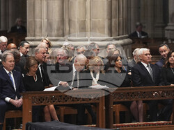 APTOPIX Cheney Funeral