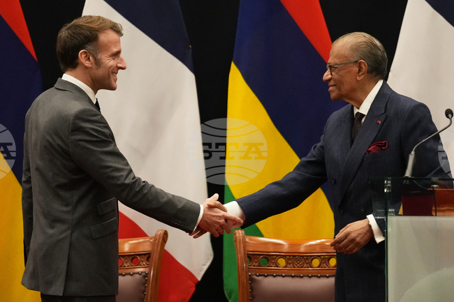 Макрон и премиерът на Мавриций засилват сътрудничеството в областта на сигурността