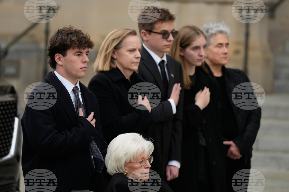APTOPIX Cheney Funeral