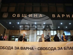 Варна - протест-подкрепа - кмет