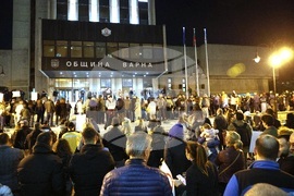 Варна - протест-подкрепа - кмет