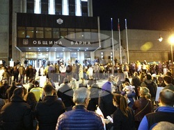 Варна - протест-подкрепа - кмет