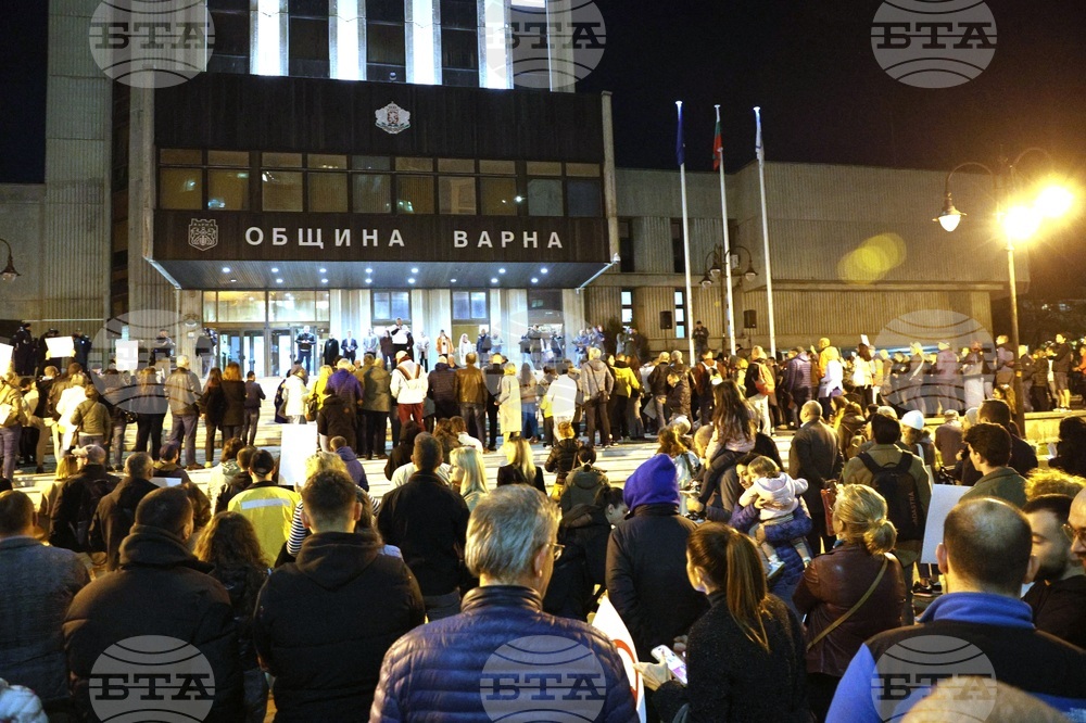 Варна - протест-подкрепа - кмет