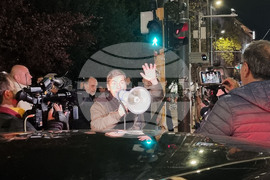 Протест - синя и зелена зона - Гроздан Караджов