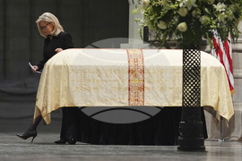 APTOPIX Cheney Funeral
