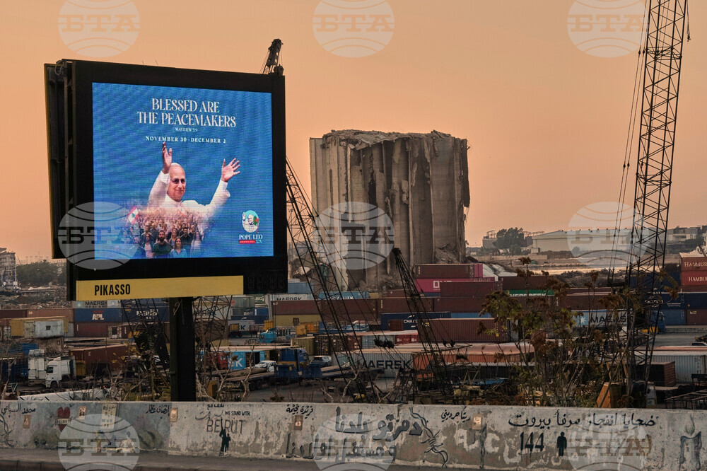 APTOPIX Lebanon Pope Leo Visit