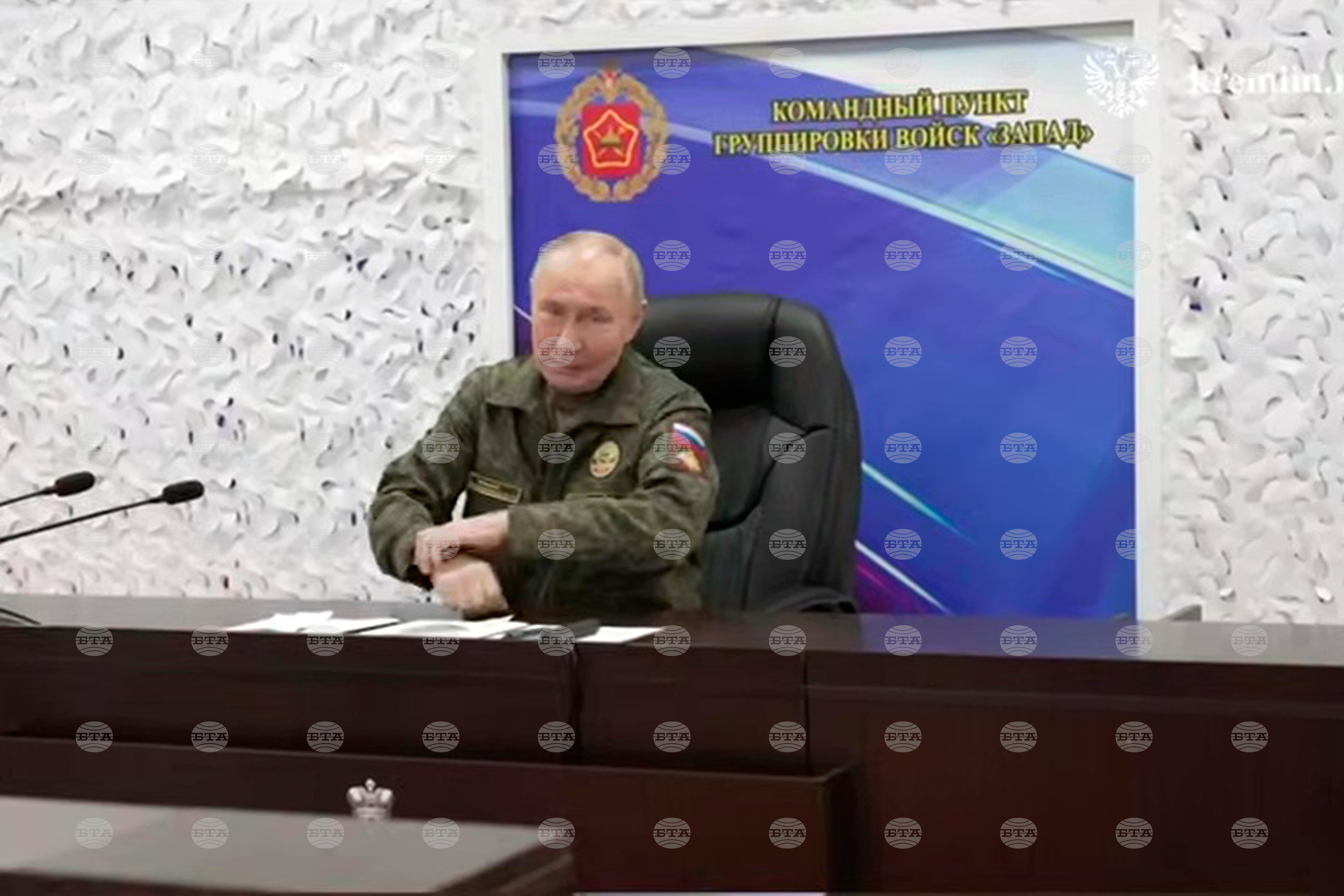 Путин бе информиран от висши военни, че украинският град Купянск в Харковска област е превзет от руските сили