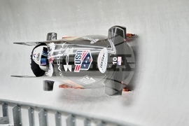 Italy Milan Cortina Winter Olympics Sliding Test