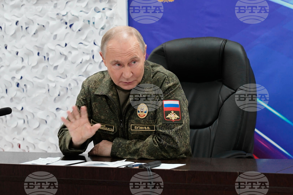 Владимир Путин посети един от пунктовете на управление на руските сили в Украйна, съобщи Кремъл 