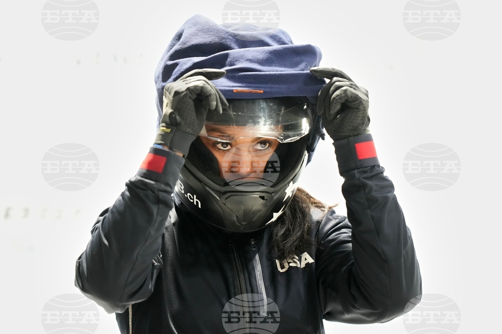 Italy Milan Cortina Winter Olympics Sliding Test