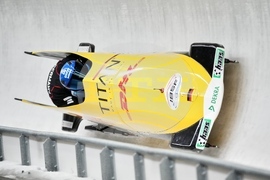 Italy Milan Cortina Winter Olympics Sliding Test
