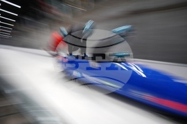 Italy Milan Cortina Winter Olympics Sliding Test