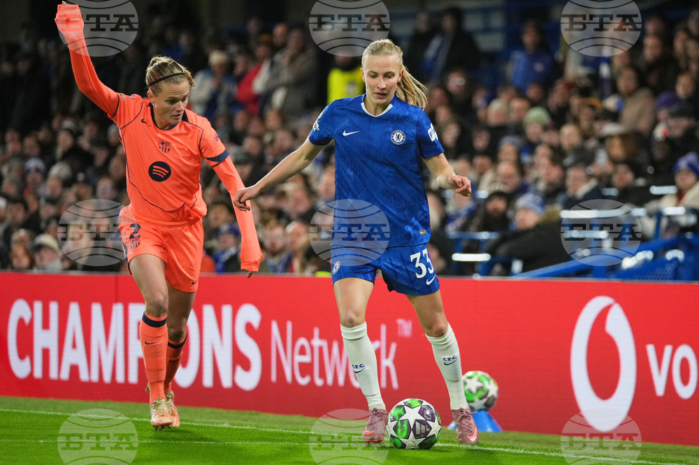 Britain Women's Champions League Soccer