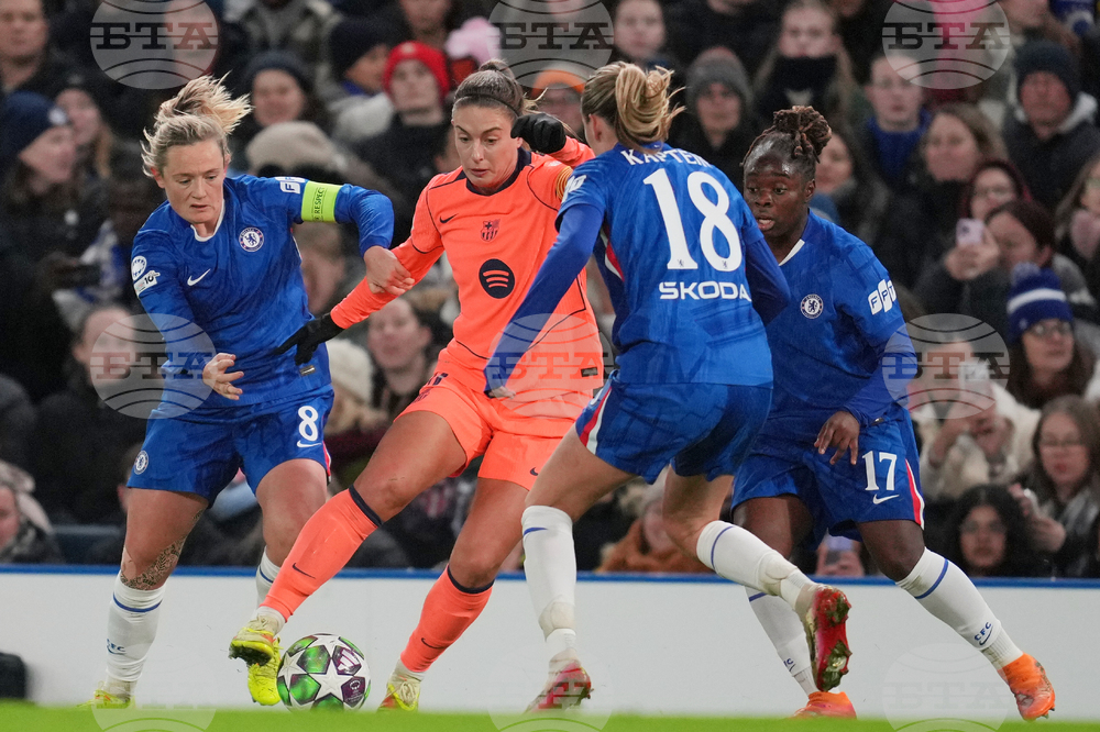 Britain Women's Champions League Soccer