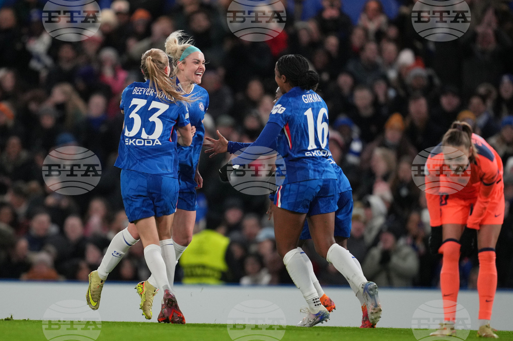 Britain Women's Champions League Soccer