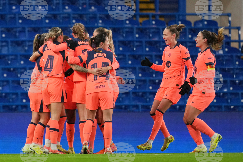 Britain Women's Champions League Soccer