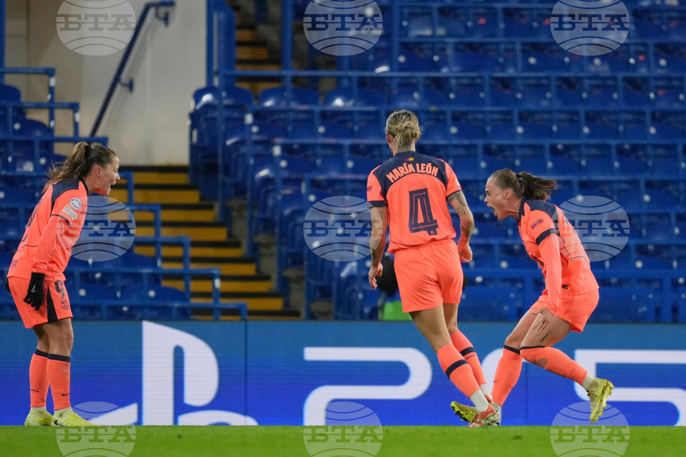 Britain Women's Champions League Soccer