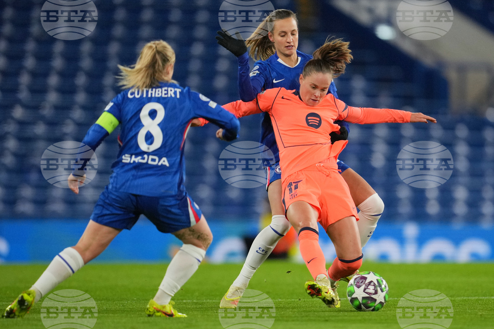 Britain Women's Champions League Soccer