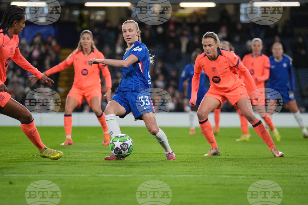 Britain Women's Champions League Soccer
