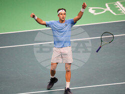 APTOPIX Italy Davis Cup Tennis