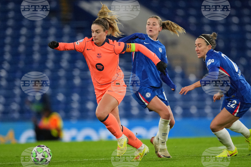 Britain Women's Champions League Soccer