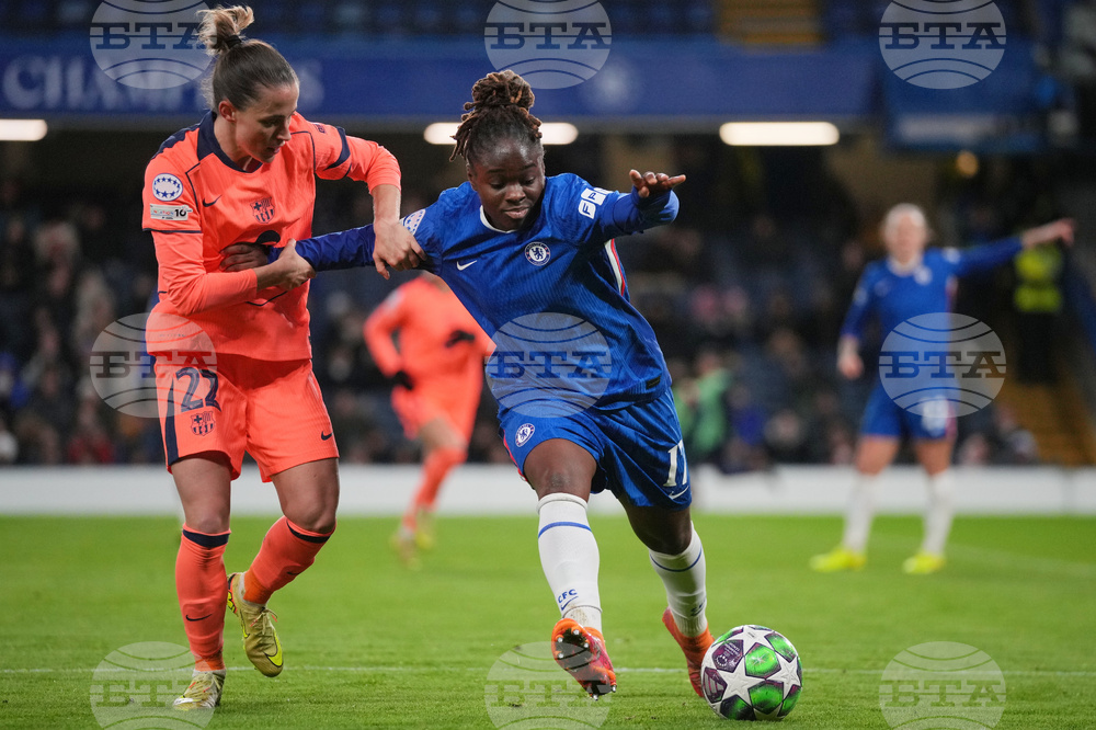 Britain Women's Champions League Soccer