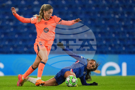 Britain Women's Champions League Soccer