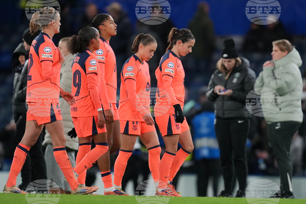 Britain Women's Champions League Soccer