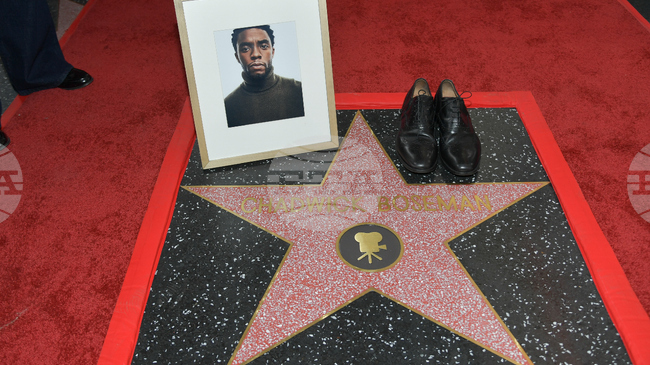 Актьорът Чадуик Боузман получи посмъртно звезда на холивудската Алея на славата