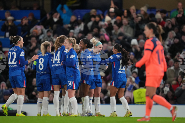 APTOPIX Britain Women's Champions League Soccer