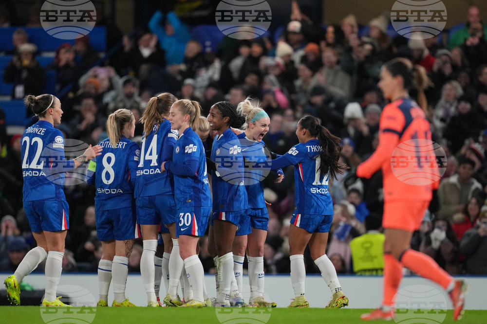 APTOPIX Britain Women's Champions League Soccer