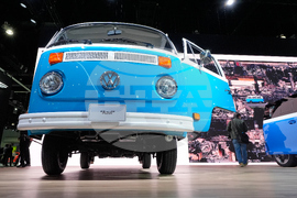 California Wildfire Blue Bus