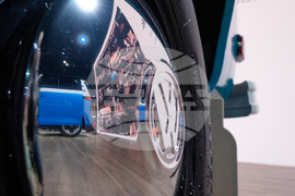 California Wildfire Blue Bus