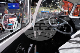 California Wildfire Blue Bus