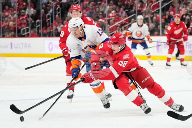 Islanders Red Wings Hockey