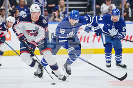 Blue Jackets Maple Leafs Hockey