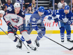 Blue Jackets Maple Leafs Hockey