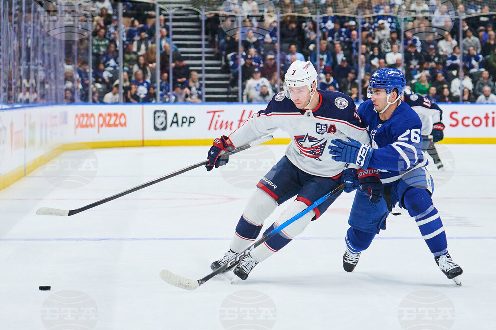 Blue Jackets Maple Leafs Hockey