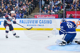 Blue Jackets Maple Leafs Hockey