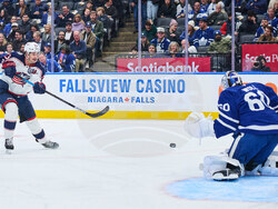 Blue Jackets Maple Leafs Hockey