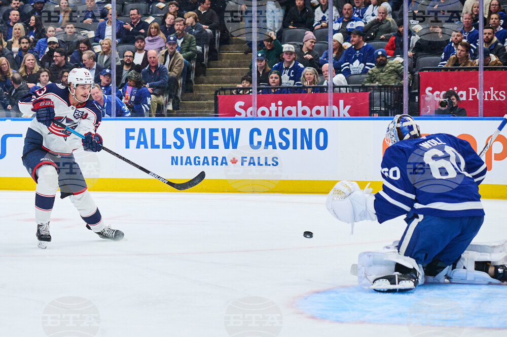 Blue Jackets Maple Leafs Hockey