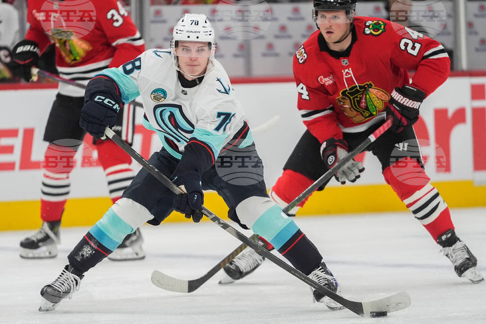 Kraken Blackhawks Hockey