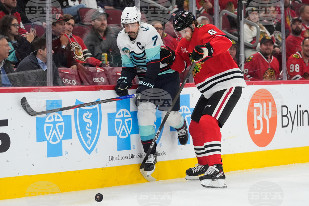 Kraken Blackhawks Hockey