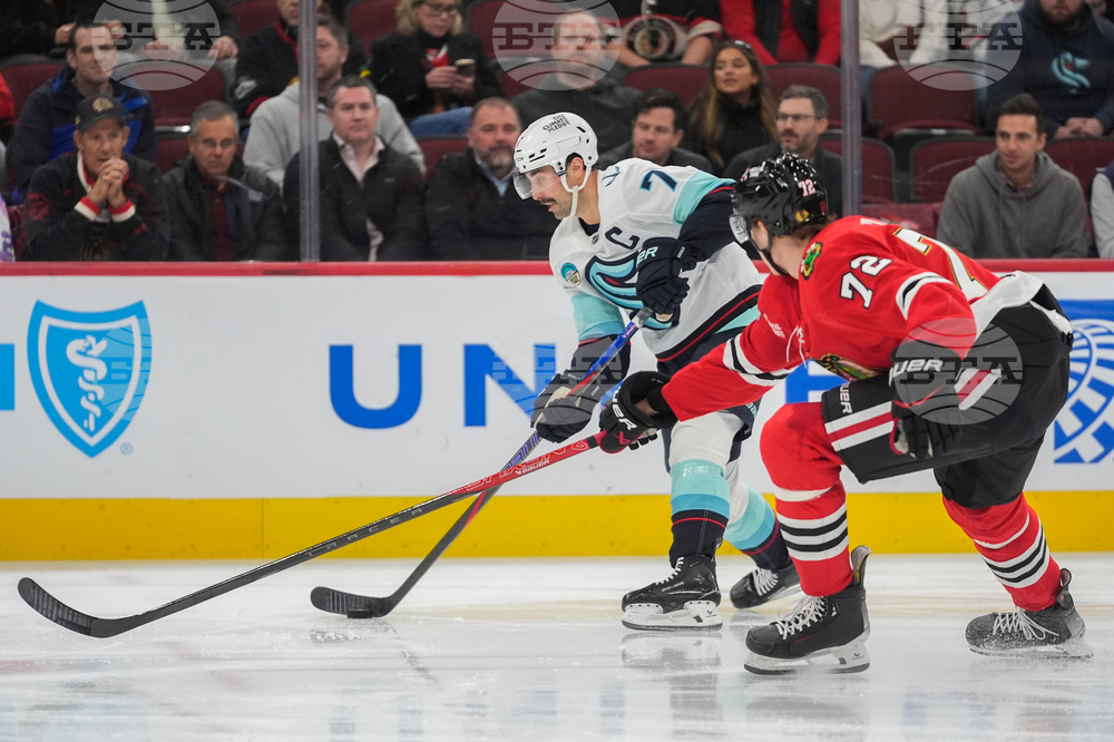 Kraken Blackhawks Hockey