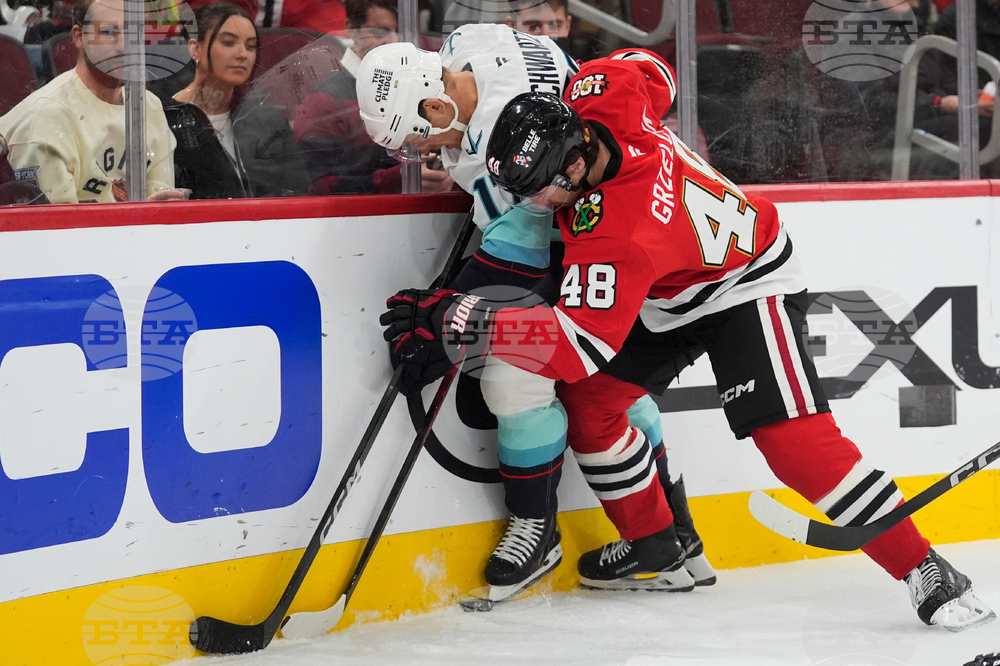 Kraken Blackhawks Hockey