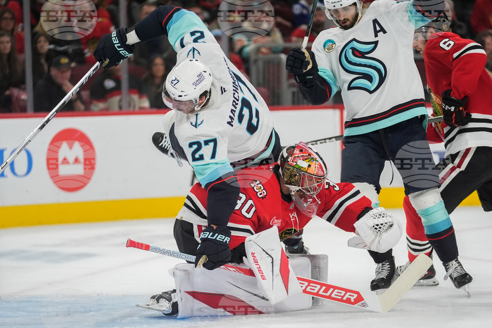 Kraken Blackhawks Hockey