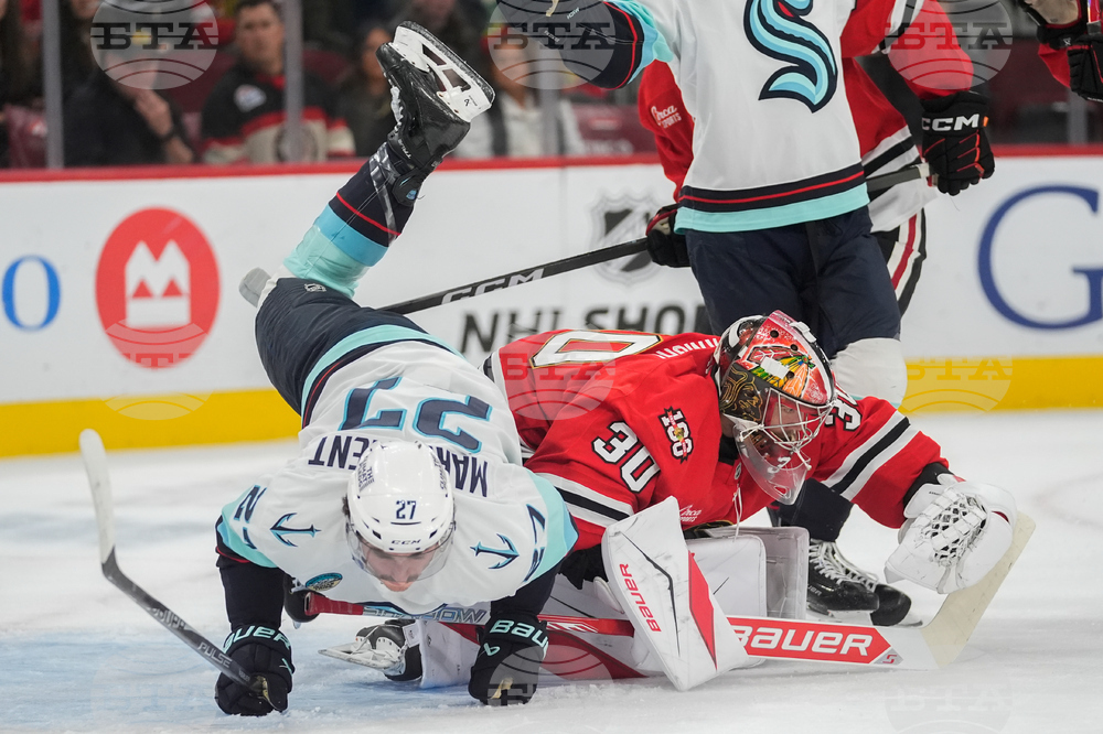 Kraken Blackhawks Hockey